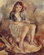 Jules Pascin The Girl want to be Cinderella Germany oil painting reproduction